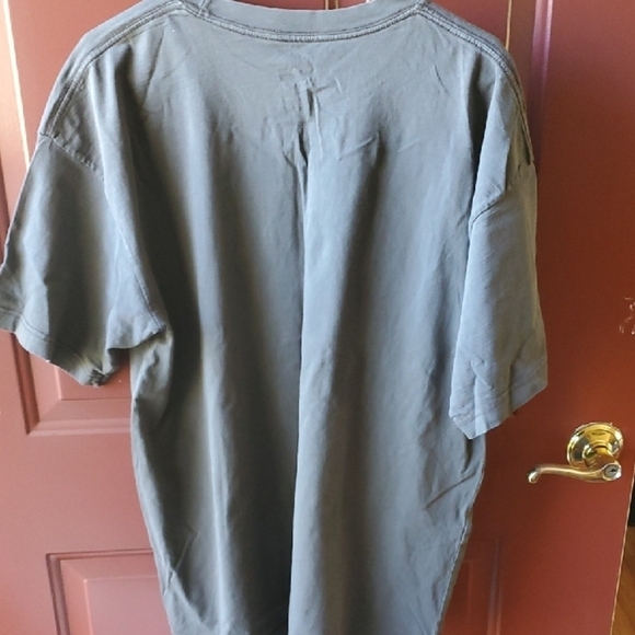 Admora Sport Gray Short Sleeve Tee Rescued Is My Favorite Breed - Picture 5 of 5